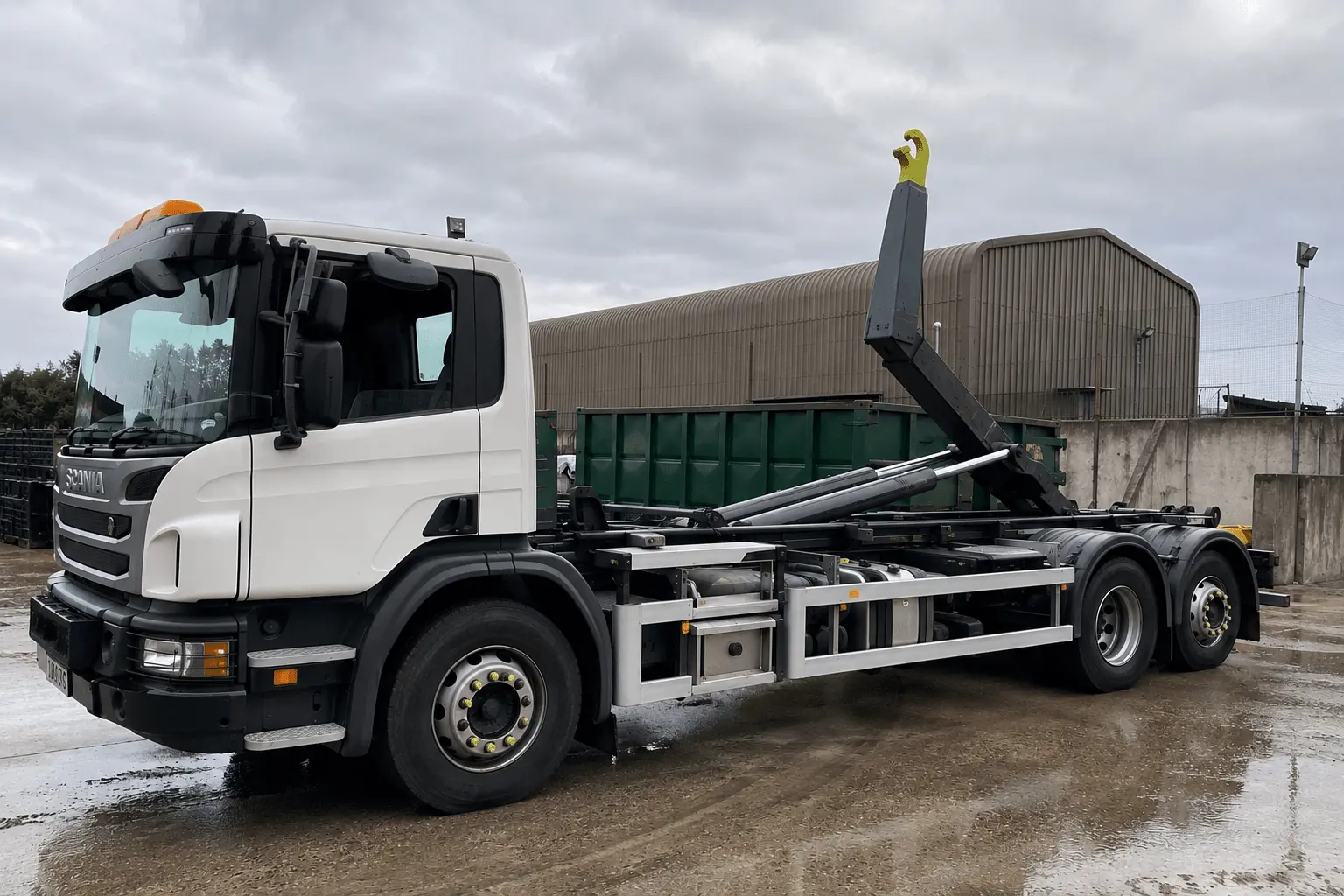 Hooklift Container Transport Route Optimisation Integrated Skills
