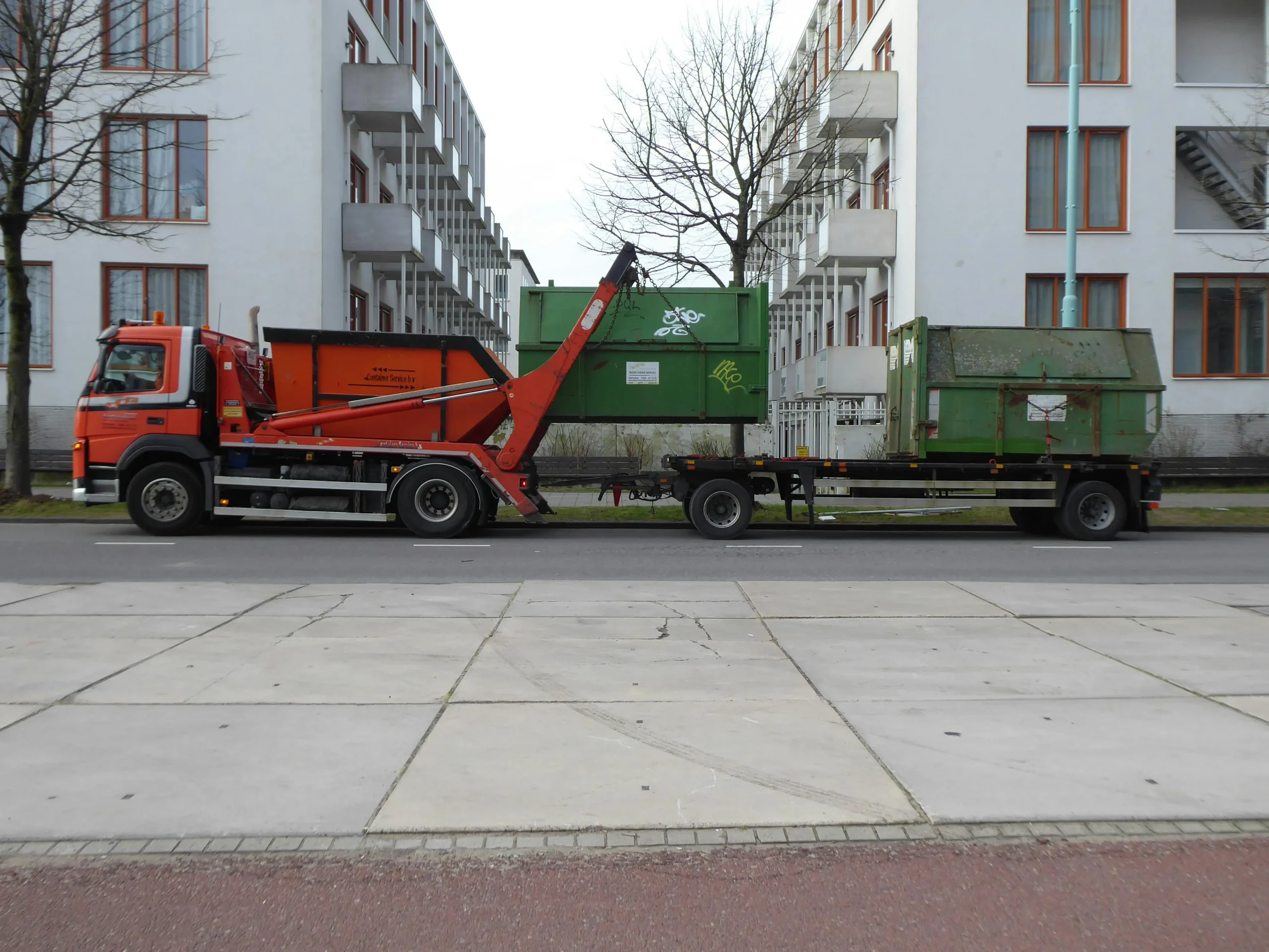 Hooklift Route Optimisation Containers Integrated Skills